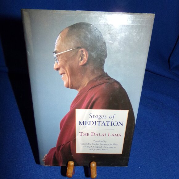 Stages of Meditation by The Dalai Lama - Hardcover Book - 2001 - Buddhism - Picture 1 of 6